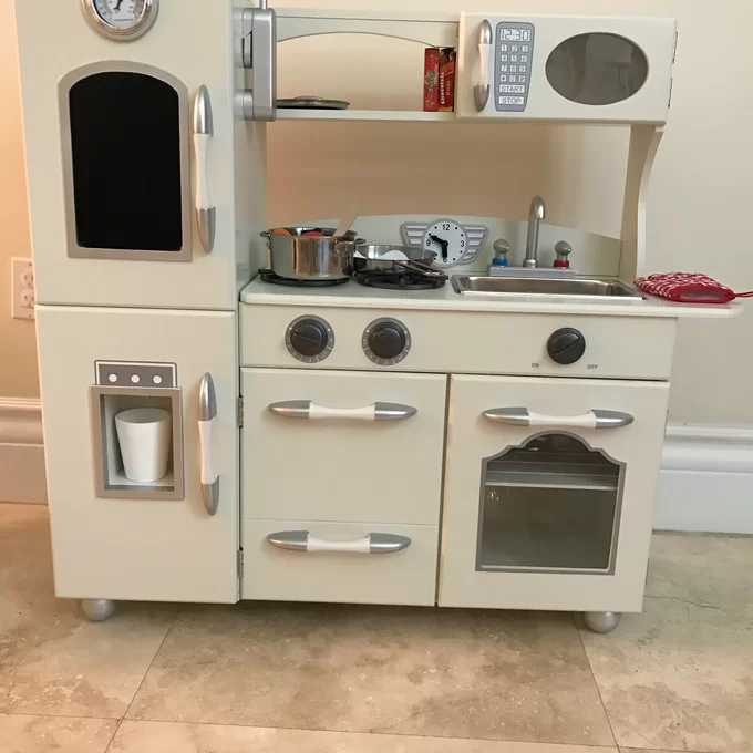 【Baby&Kids】Wooden Play Kitchen Set