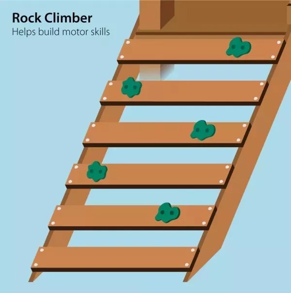 【Baby&Kids】Oak Grove Wooden Swing Set