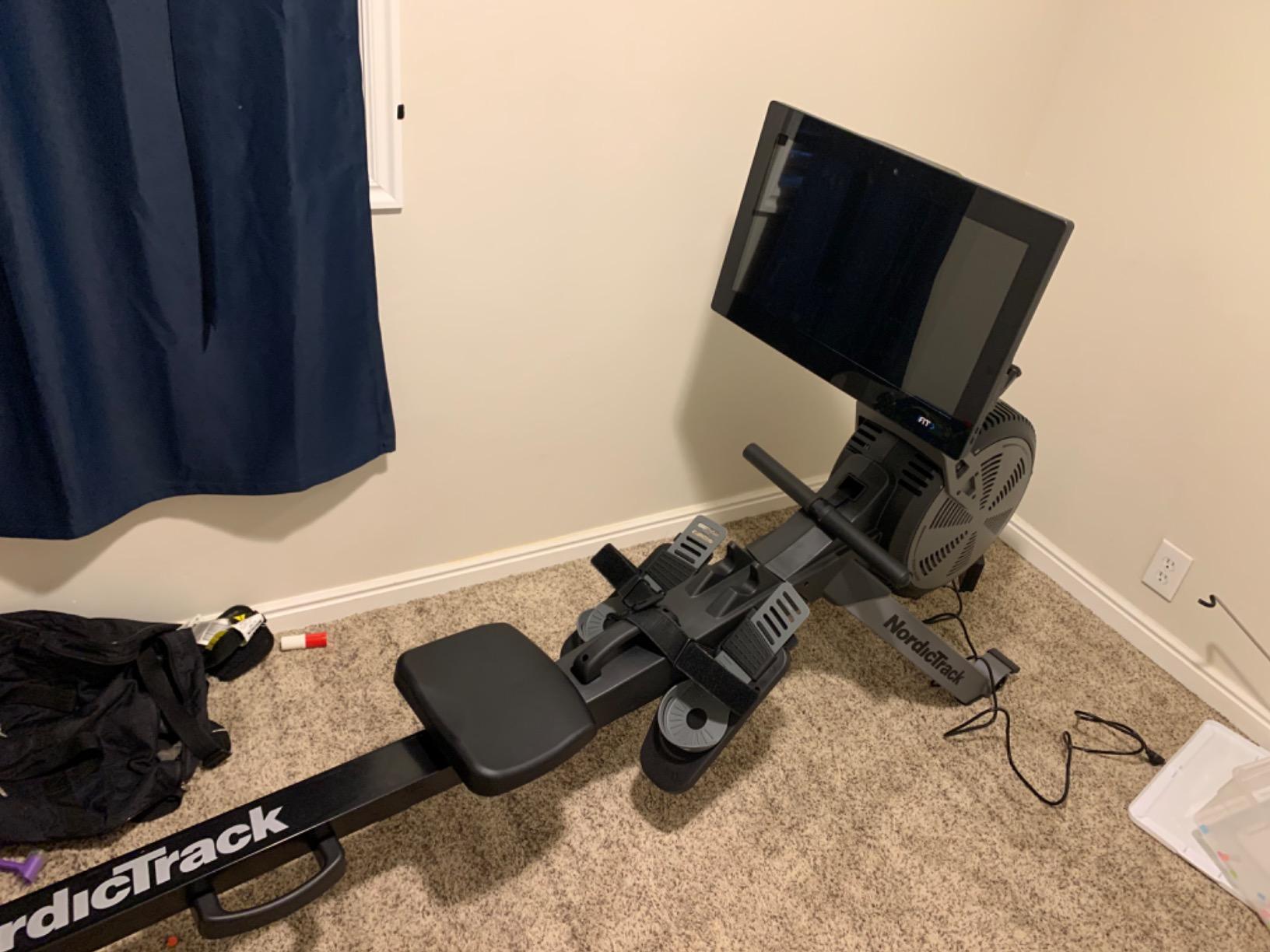 【Sports&Outdoors】NordicTrack Smart Rower with 10” HD Touchscreen and 30-Day iFIT Family Membership