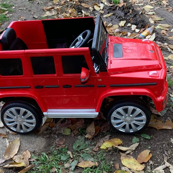 【Baby&Kids】12V Mercedes Benz G500 Licensed Kids Ride On SUV Car with Remote Control