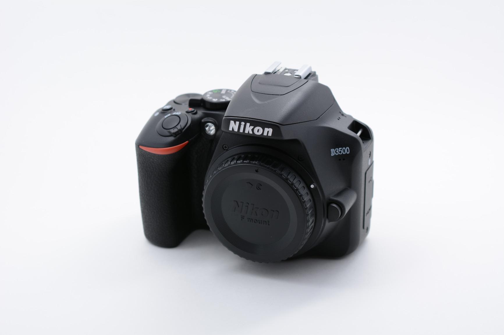 【Electronics】Nikon D3500 W/ AF-P DX NIKKOR 18-55mm f/3.5-5.6G VR Black