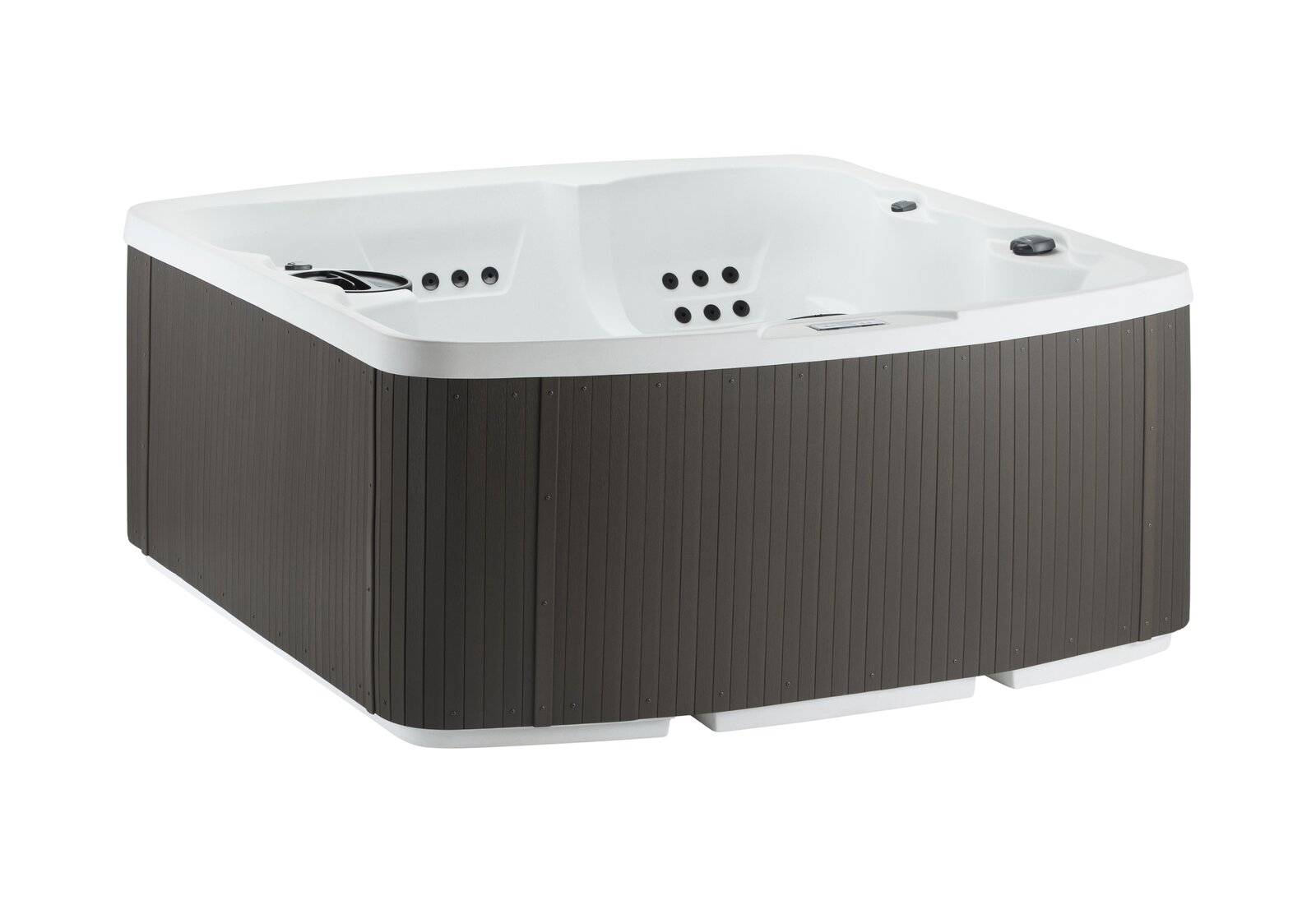【Sports&Outdoors】Lifesmart Spas Leganza 6 - Person 90 - Jet Rectangular Hot Tub with Ozonator