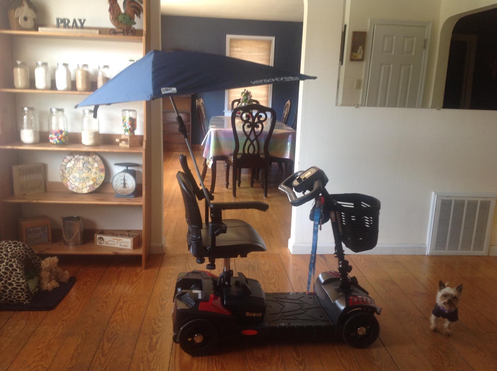 【Sports&Outdoors】Drive Medical Drive Medical Scout Compact Travel Power Scooter, 4 Wheel