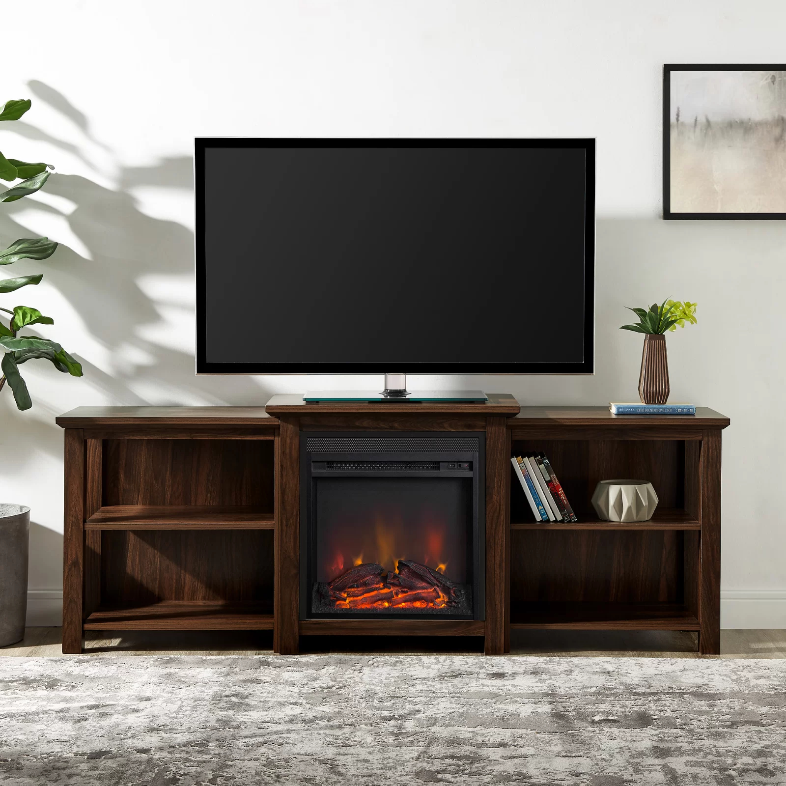 【Furniture】Woodbury TV Stand for TVs up to 78