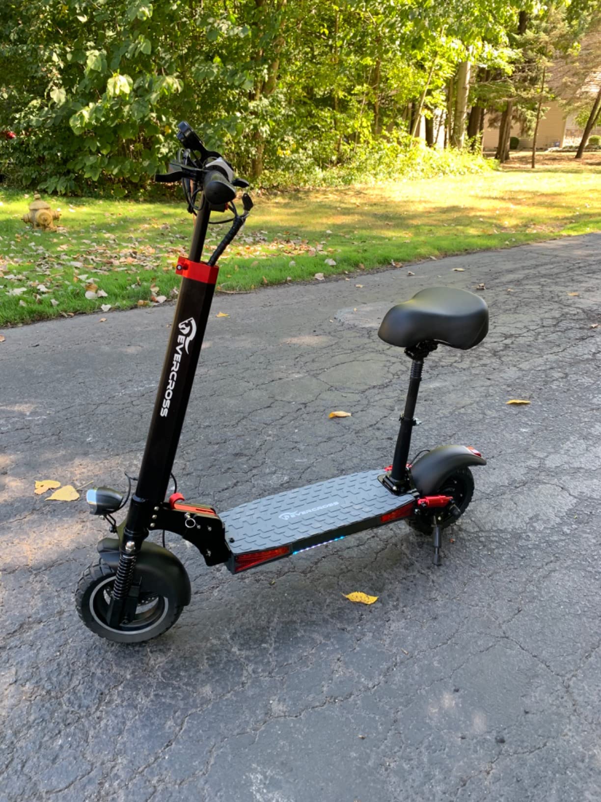 【Sports&Outdoors】Electric Scooter, Electric Scooter for Adults with 800W Motor, Up to 28MPH & 25 Miles