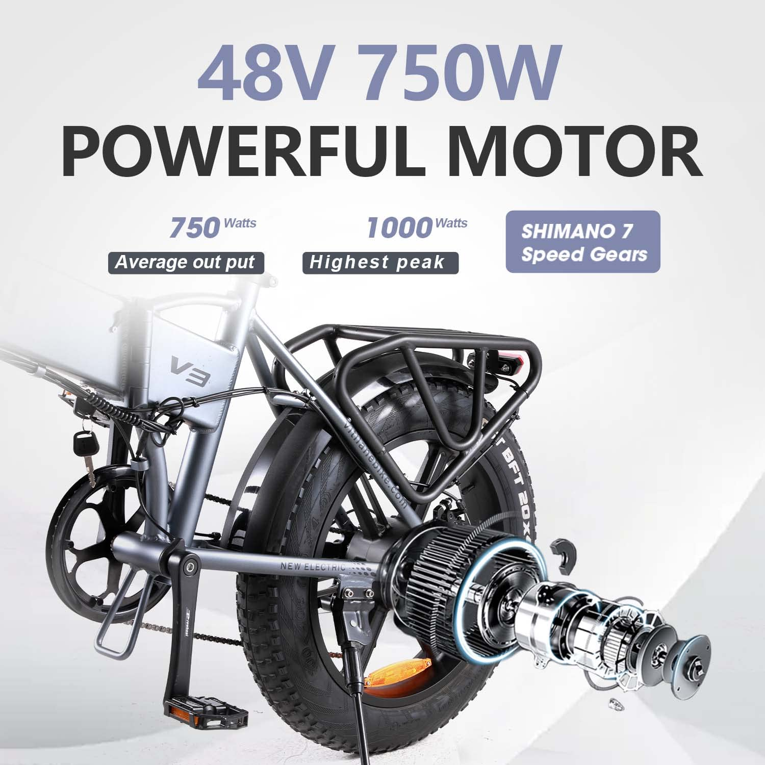 【Sports&Outdoors】Electric Bike for Adults 20