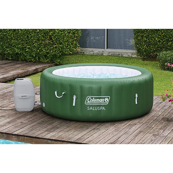 【Sports&Outdoors】Coleman SaluSpa Inflatable Hot Tub Portable Hot Tub W Heated Water System