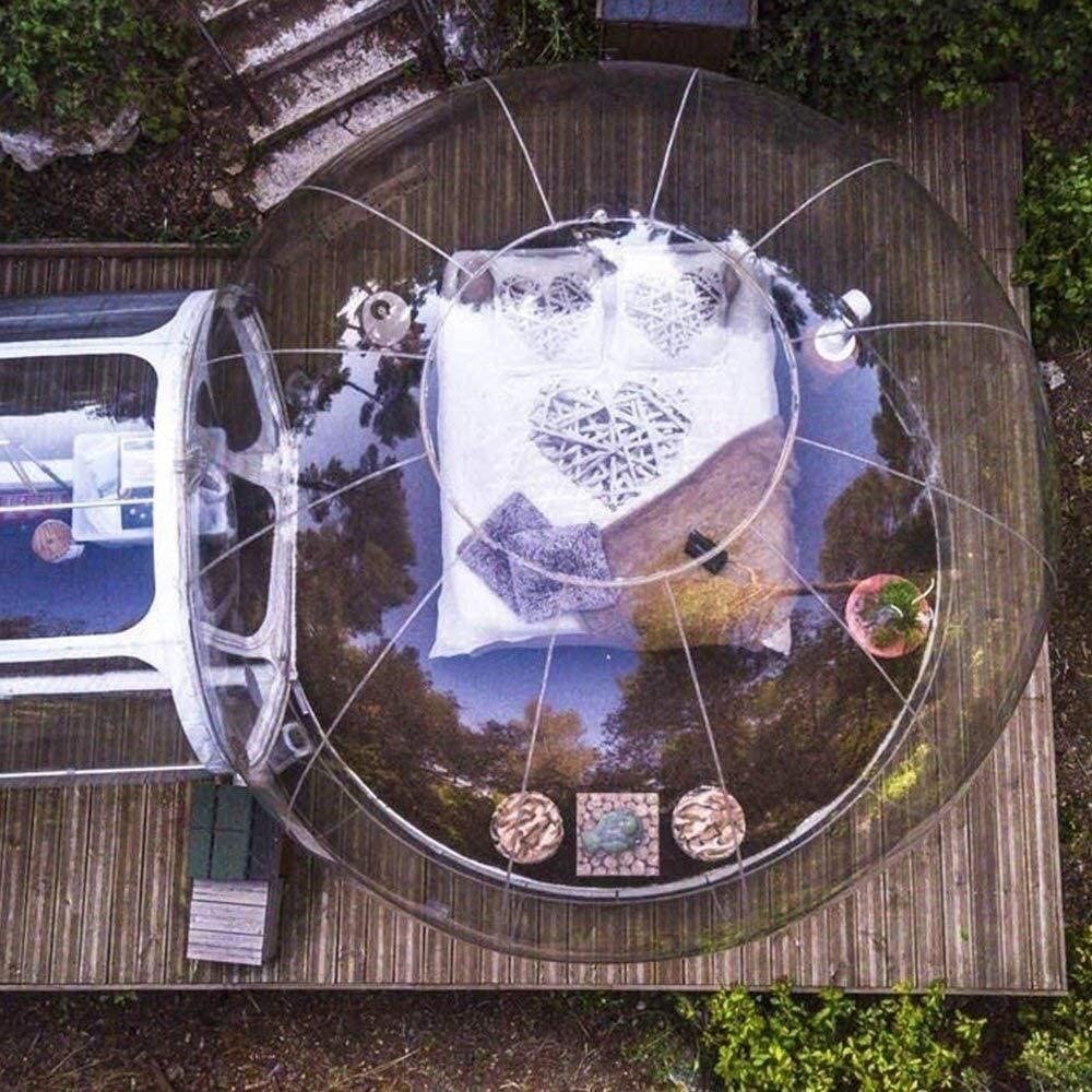 【Home&Garden】Outdoor Camping Inflatable Bubble Tent Large DIY Home