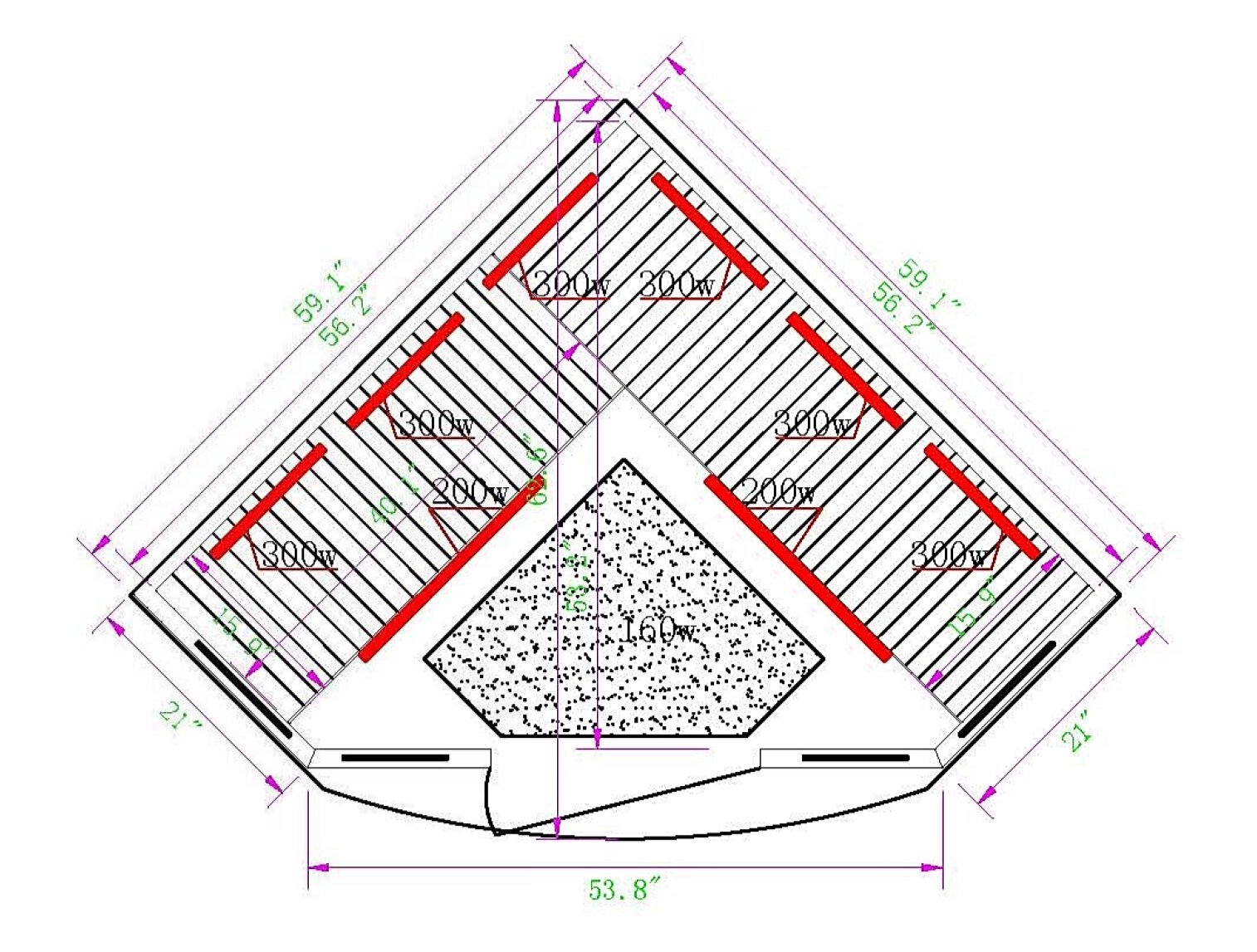 【Sports&Outdoors】Dynamic Infrared Maxxus 3 - Person Indoor FAR Infrared Sauna in Hemlock