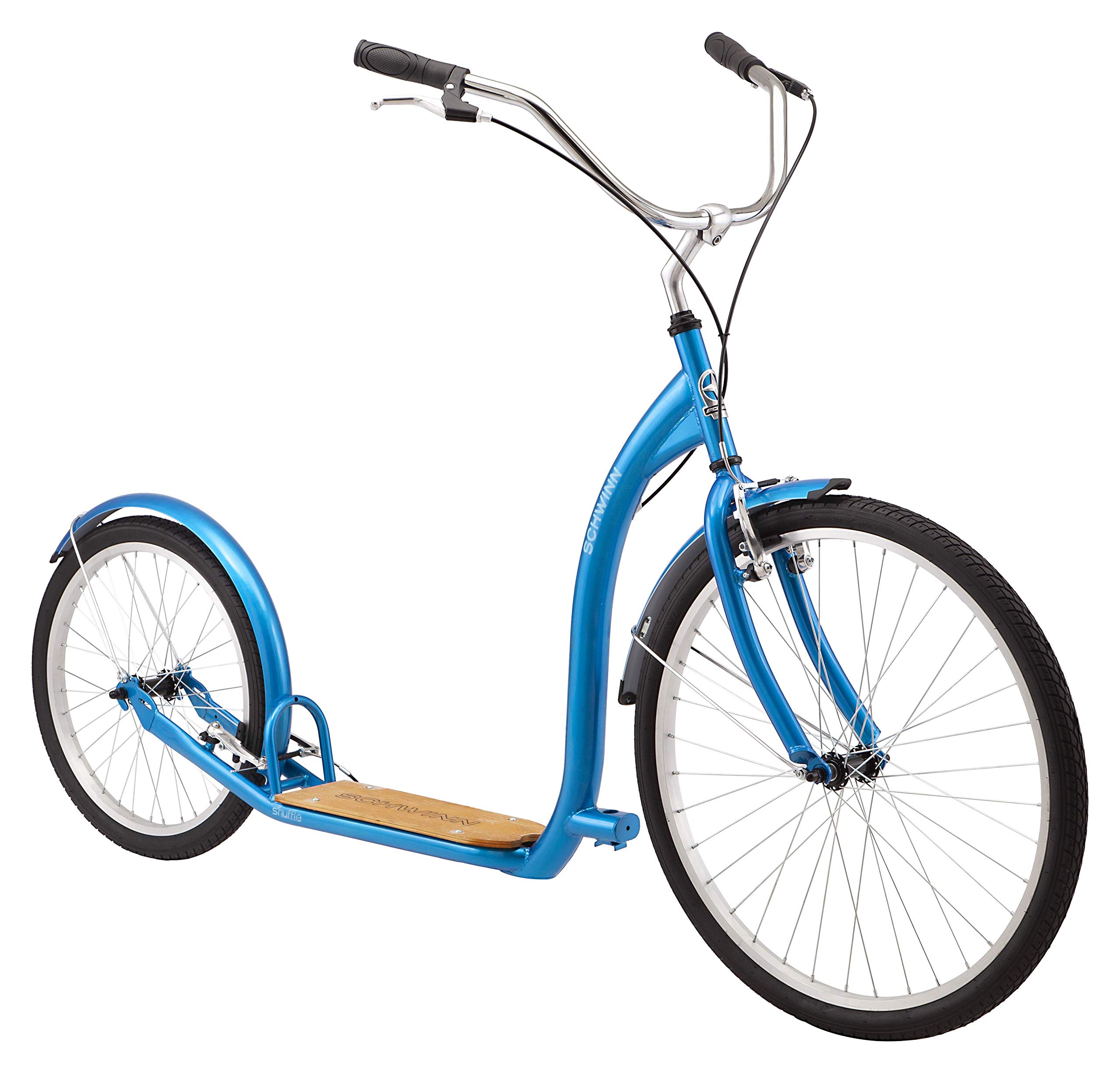 【Sports&Outdoors】Adult Scooter, 26-Inch Alloy Linear Pull Brakes, Steel Frame