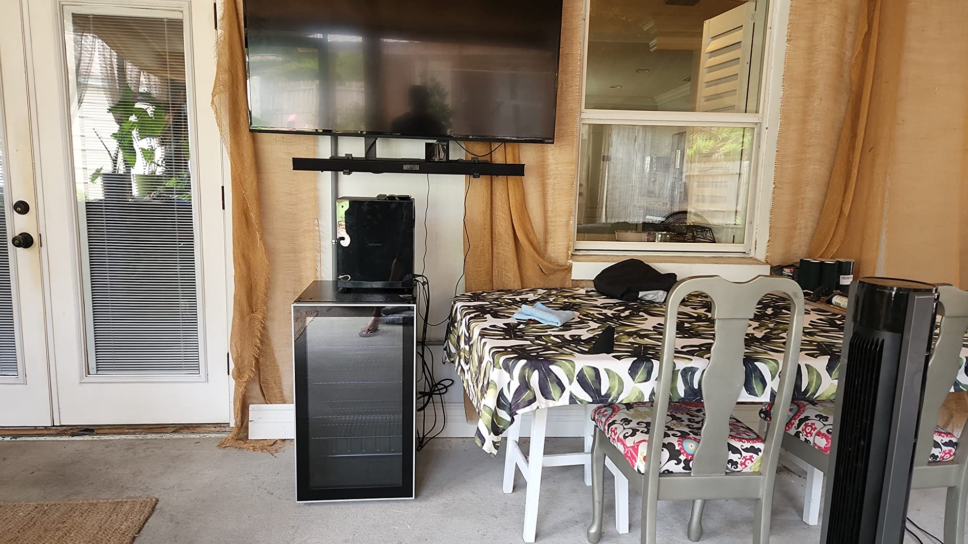 Antarctic Star 26 Bottle Wine Cooler/Cabinet Beverage Refrigerator Mini Wine Cellar Beer Soda