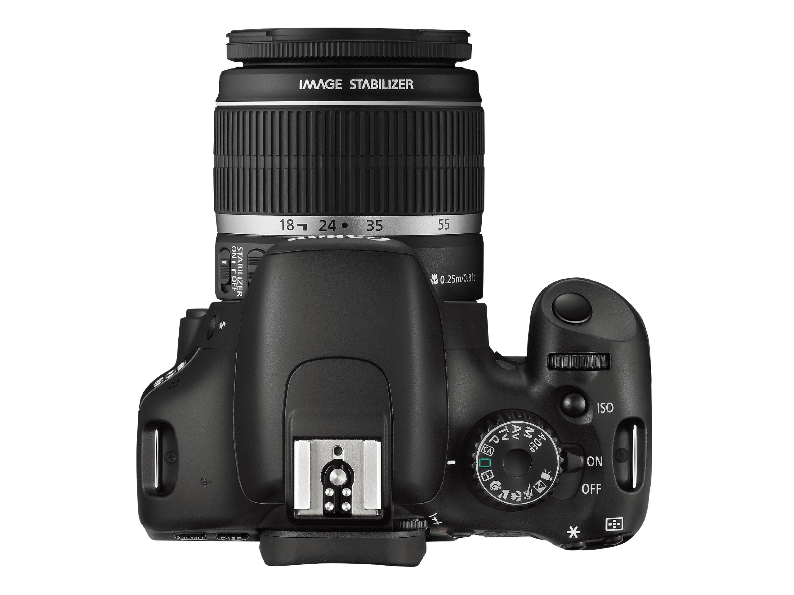 【Electronics】Canon EOS 550D 18.0MP Digital SLR Camera with EF-S IS 18-55mm Lens-Black