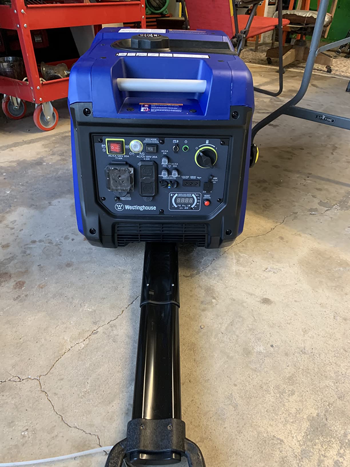 Westinghouse 4500 Watt Super Quiet Portable Inverter Generator, Remote Electric Start with Auto Choke