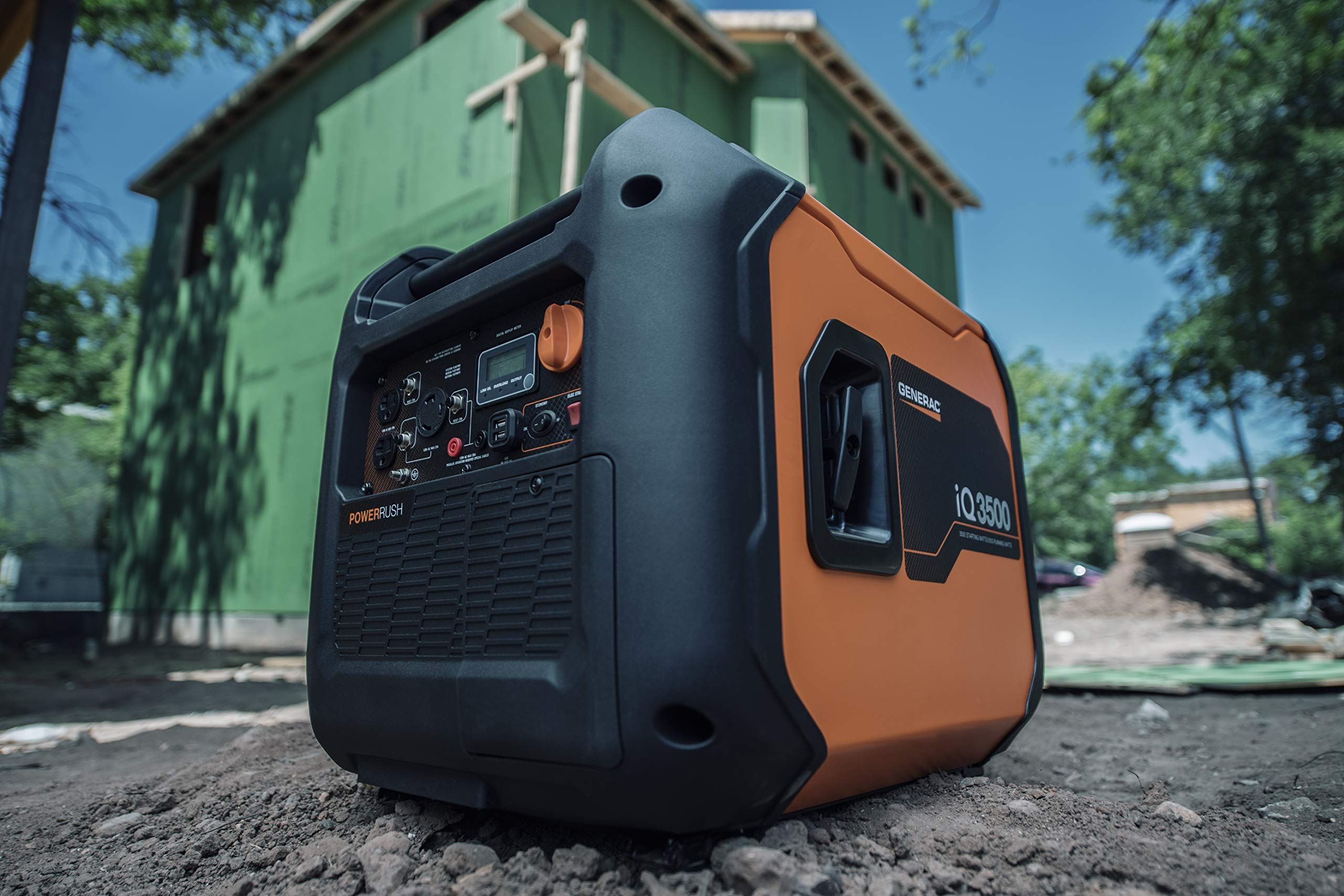 【Appliances】Generac 7127 IQ3500 3,500-Watt Gas-Powered Portable Generator, 50-State/CARB Compliant