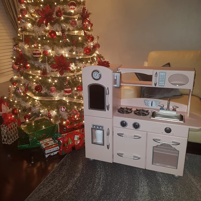 【Baby&Kids】Wooden Play Kitchen Set