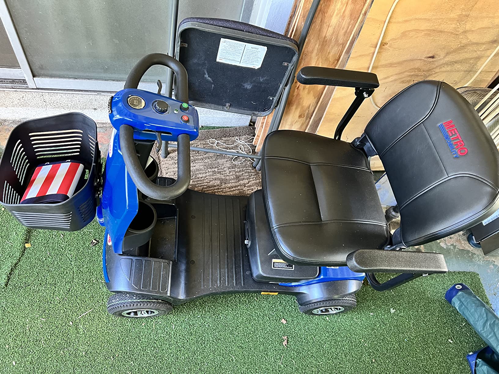 【Sports&Outdoors】Electric Mobility Scooter for Adults Wheelchair Device for Travel, Elderly