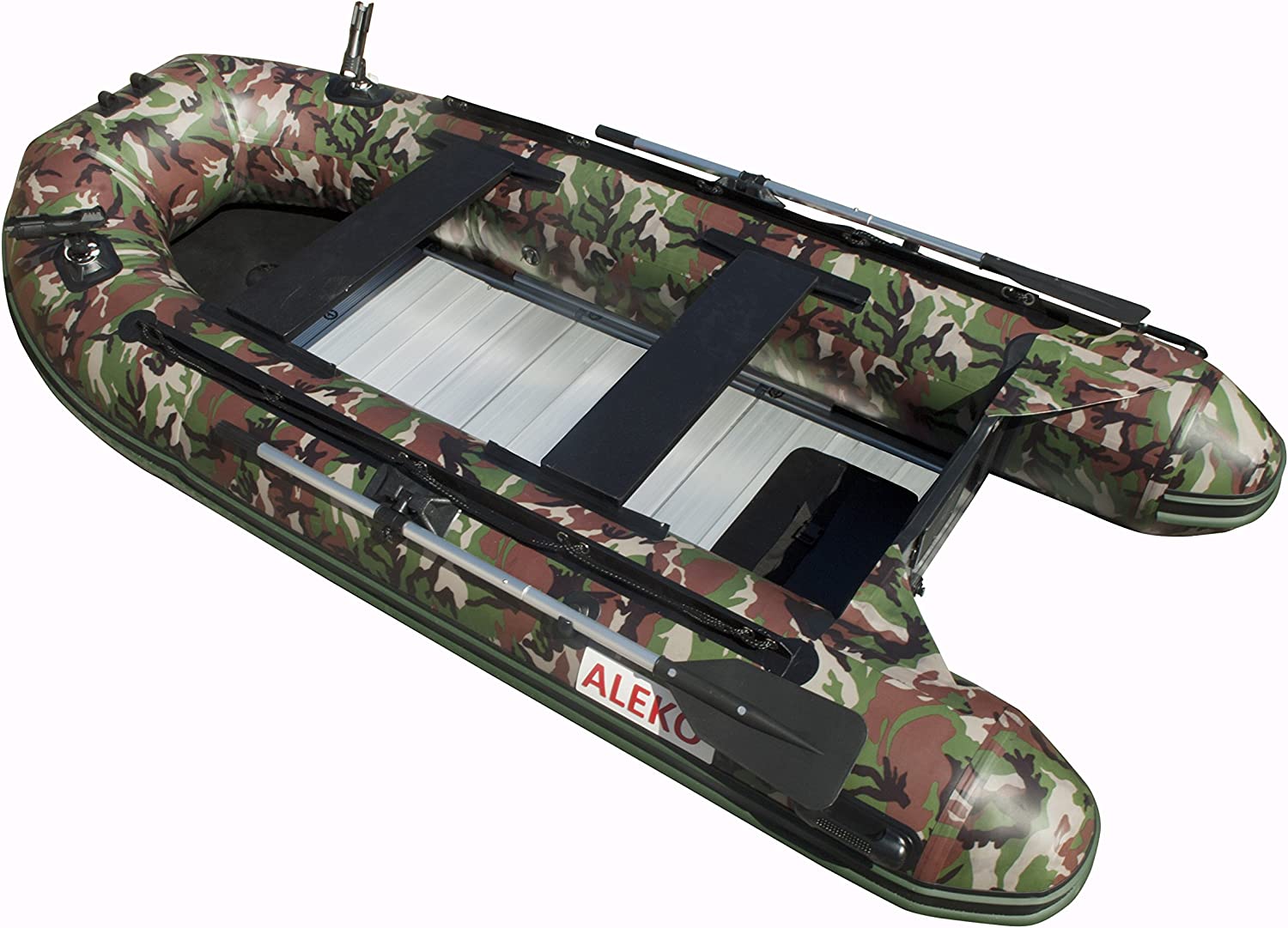 【Sports&Outdoors】Inflatable Boats Heavy Duty Raft Fishing Boat Dinghy