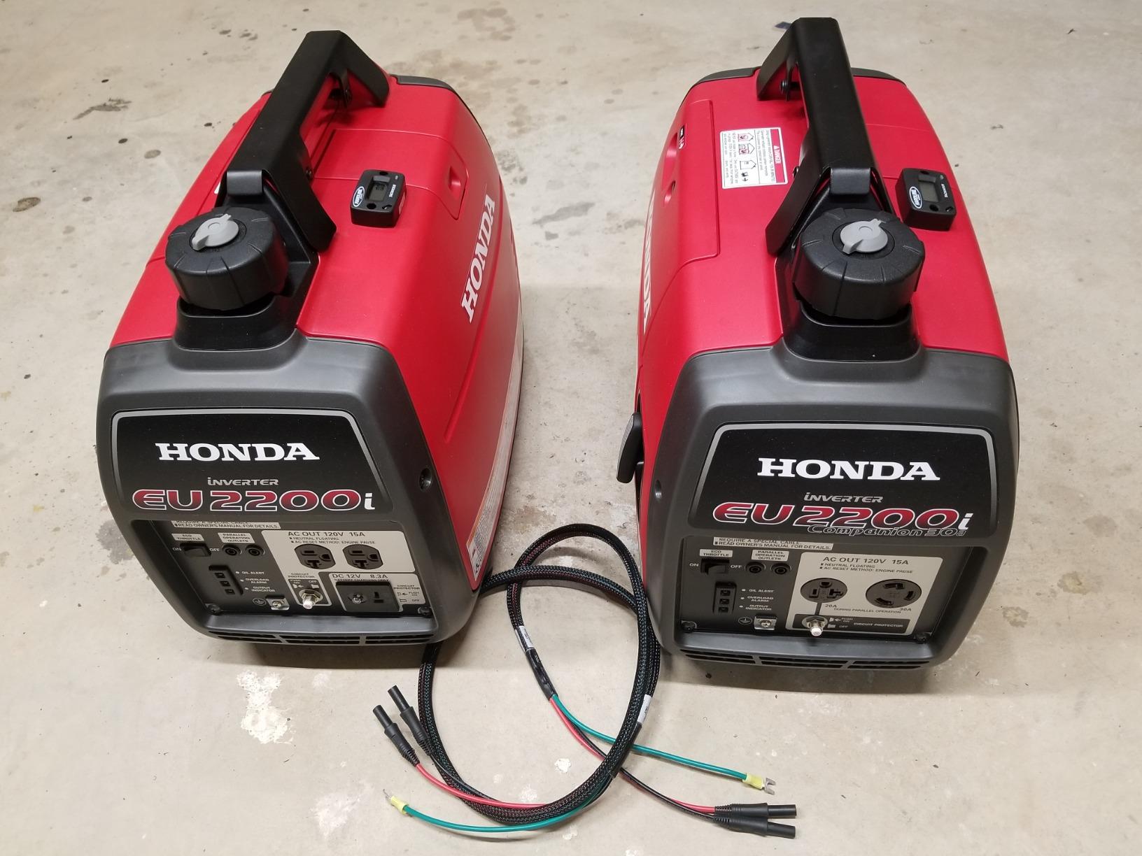 【Appliances】EU2200i 2200-Watt 120-Volt Super Quiet Portable Inverter Generator with CO-Minder - 49-State