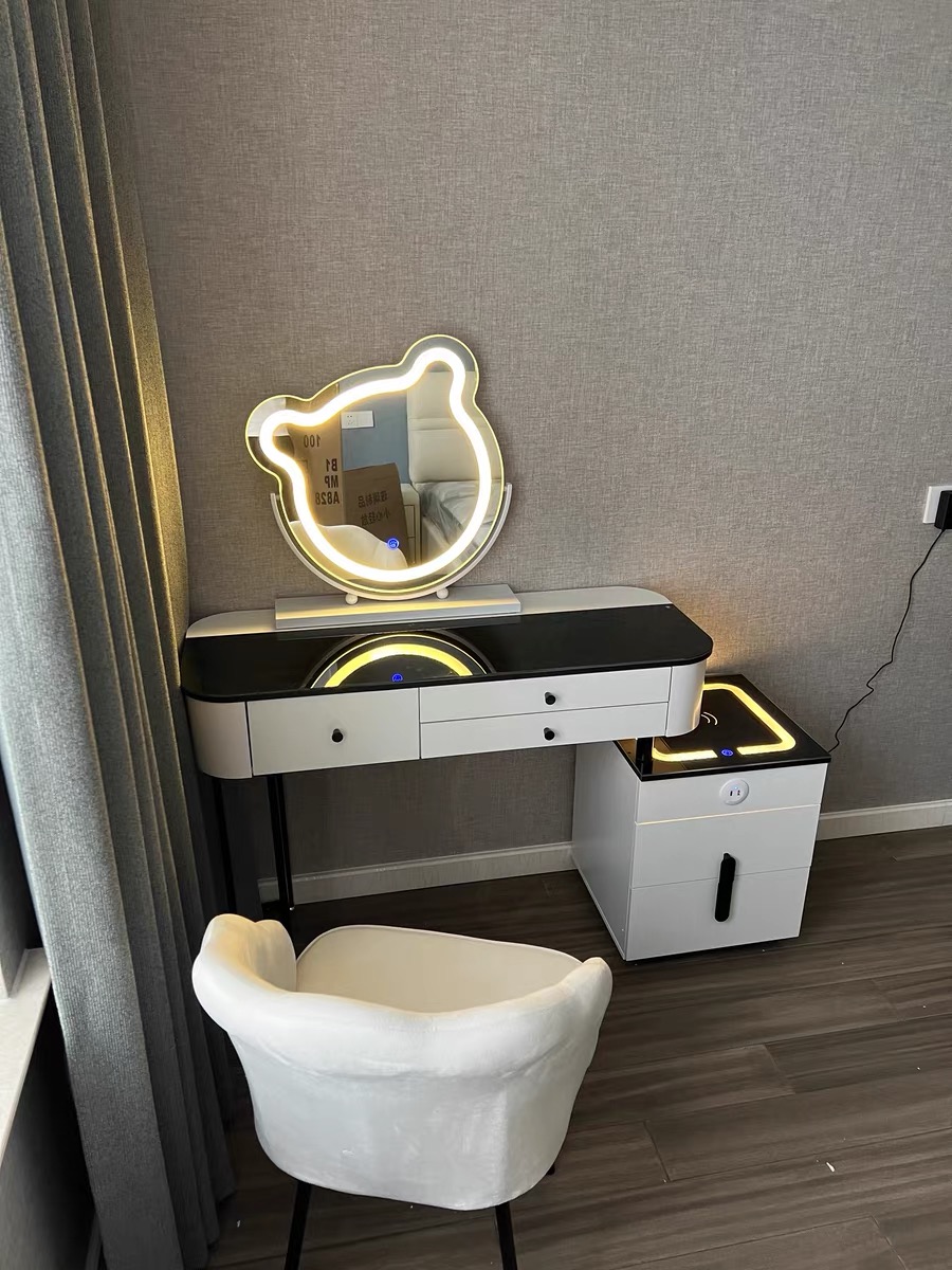 Smart Wireless Charging Dresser Simple Multifunctional Makeup Table