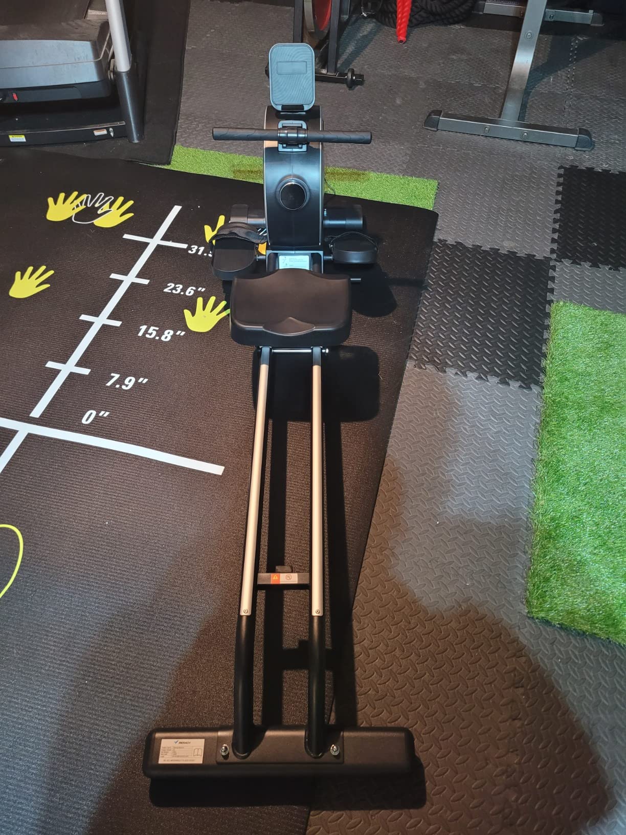 【Sports&Outdoors】Rowing Machine, MERACH Bluetooth Magnetic Rower Machine with Dual Slide Rail