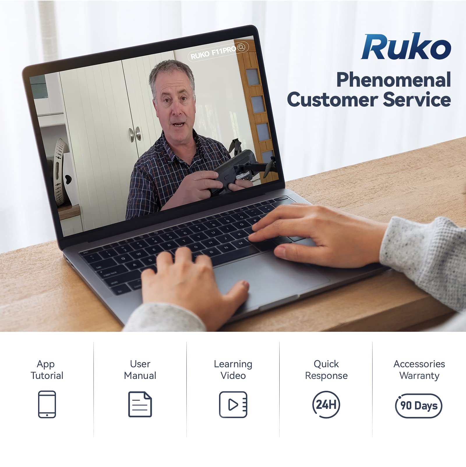 SJRC F11 4K PRO GPS Drone, 5G WiFi FPV Drone with 4K HD Camera, 2-Axis Gimbal and Brushless Motor, Foldable RC Quadcopter (4 Battery)《NO8》