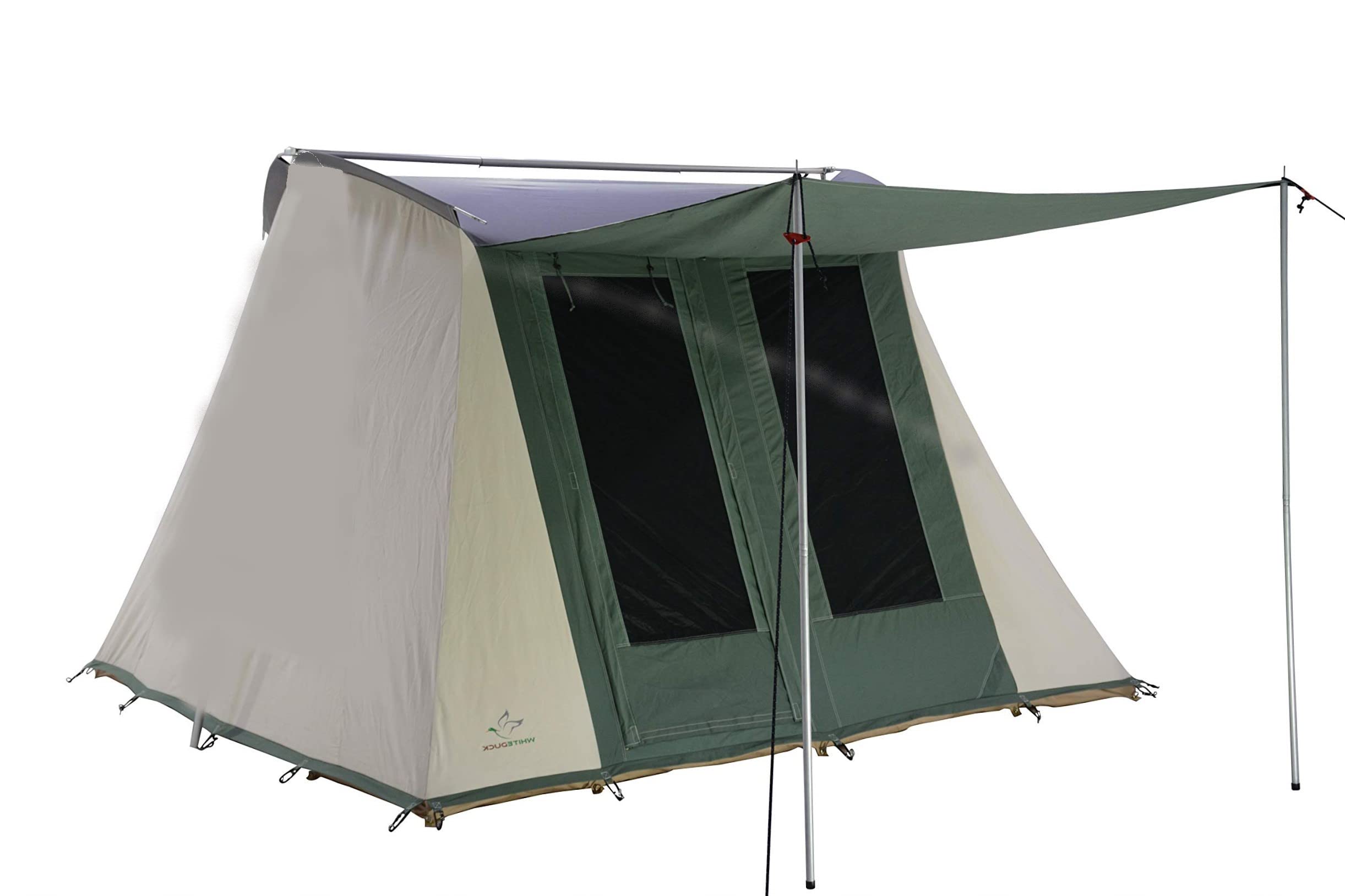 【Sports&Outdoors】Canvas Cabin Tent - Waterproof, 4 Season Outdoor Camping Tent, Premium 100% Cotton Canvas