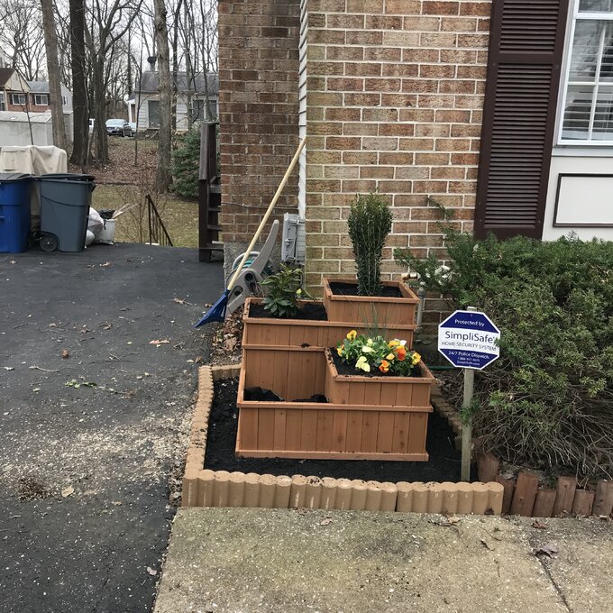 【Home&Garden】Gordonsville 2.5x2.5 ft Wood Raised Garden Bed