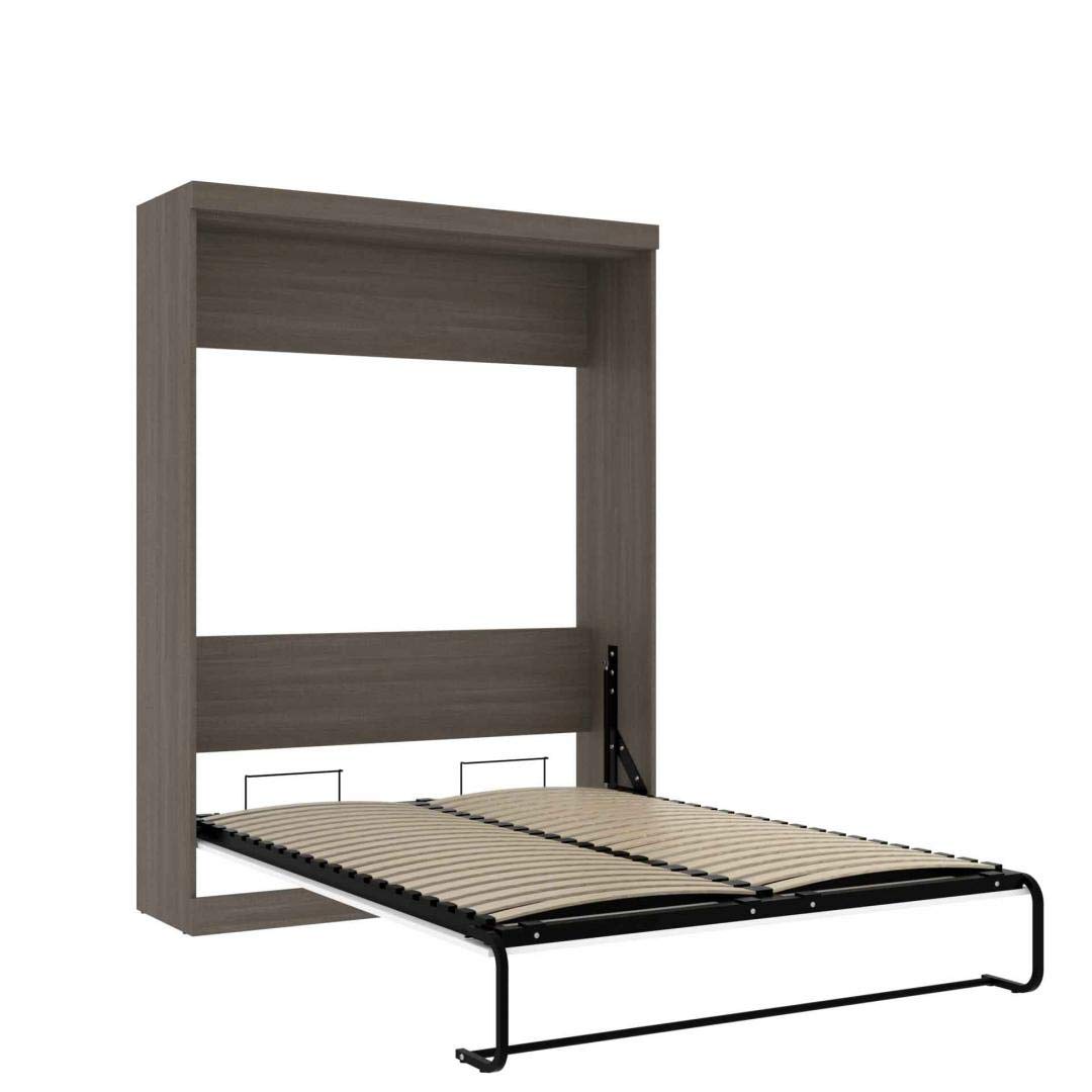 【Furniture】Nebula Queen Murphy Bed, 65-inch Space-Saving Wall Bed for Guest Room, Home Office, Home Gym