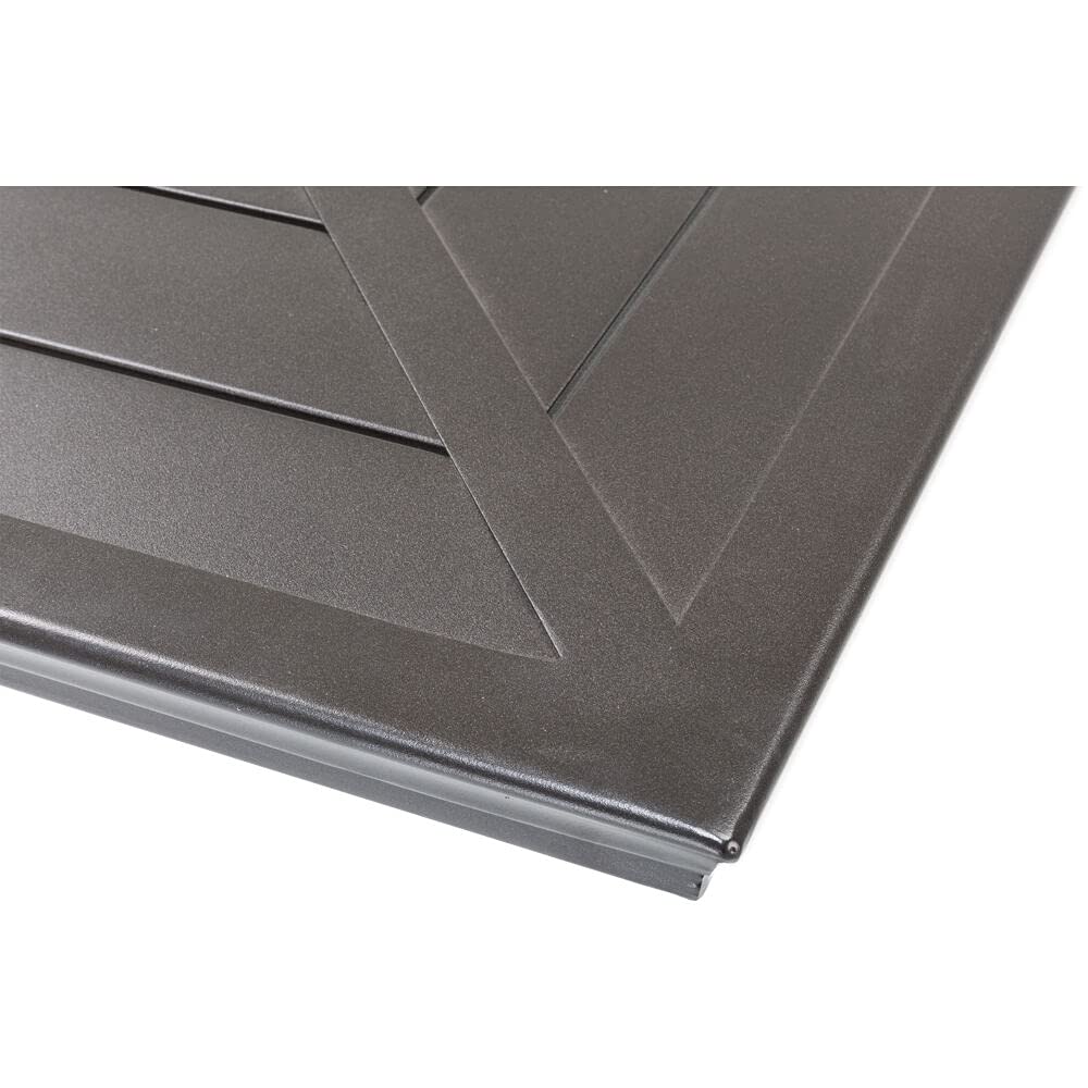 【Furniture】7-Piece Outdoor Patio Dining Set, 6 Swivel Rocker Chairs with Seat & Cushions, 40