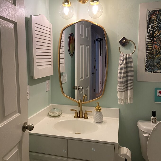 【Home Improvement】Luco Irregular Metal Wall Mirror