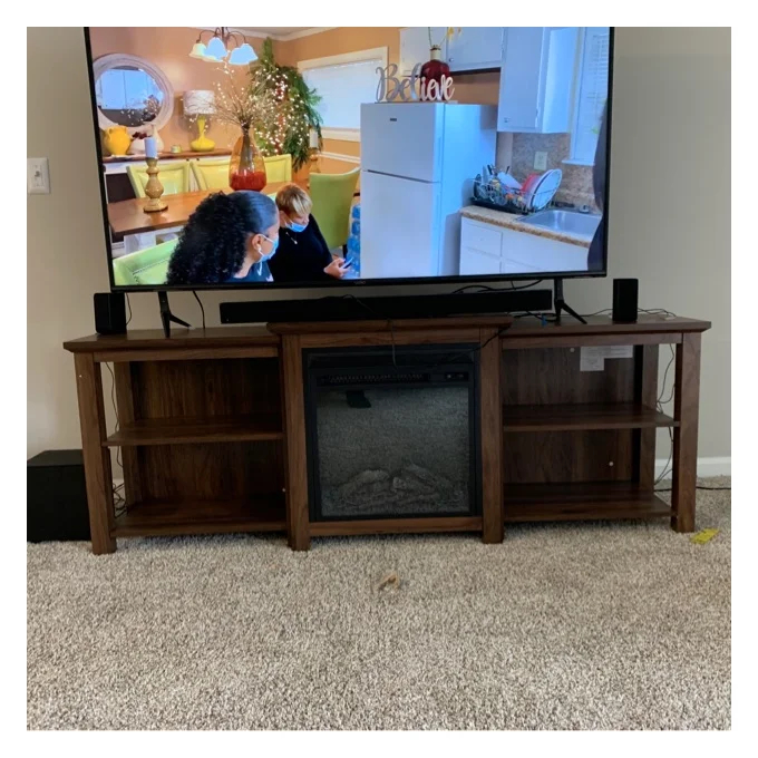 【Furniture】Woodbury TV Stand for TVs up to 78
