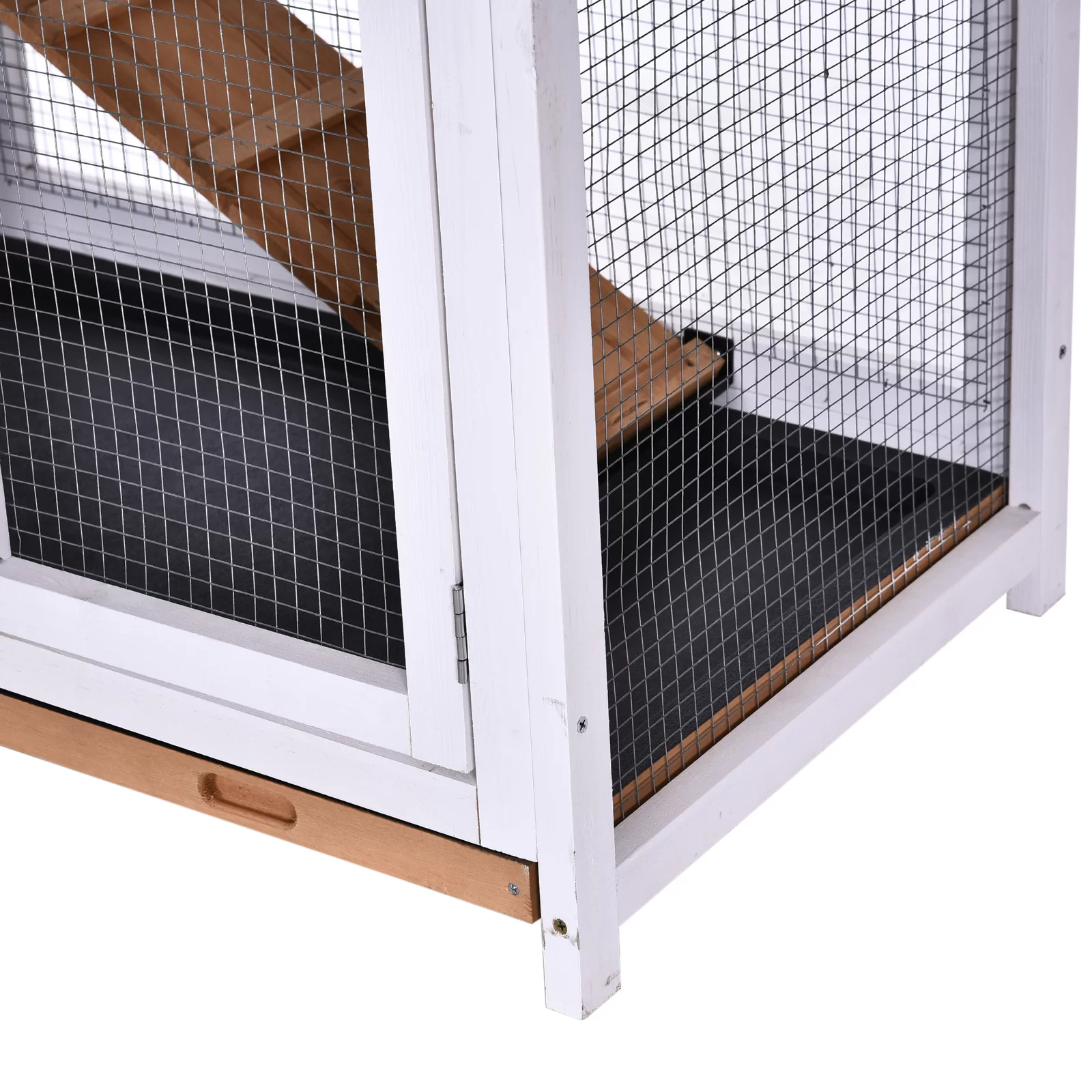 【Pet】Violetta Weather Resistant Rabbit Hutch with Ramp