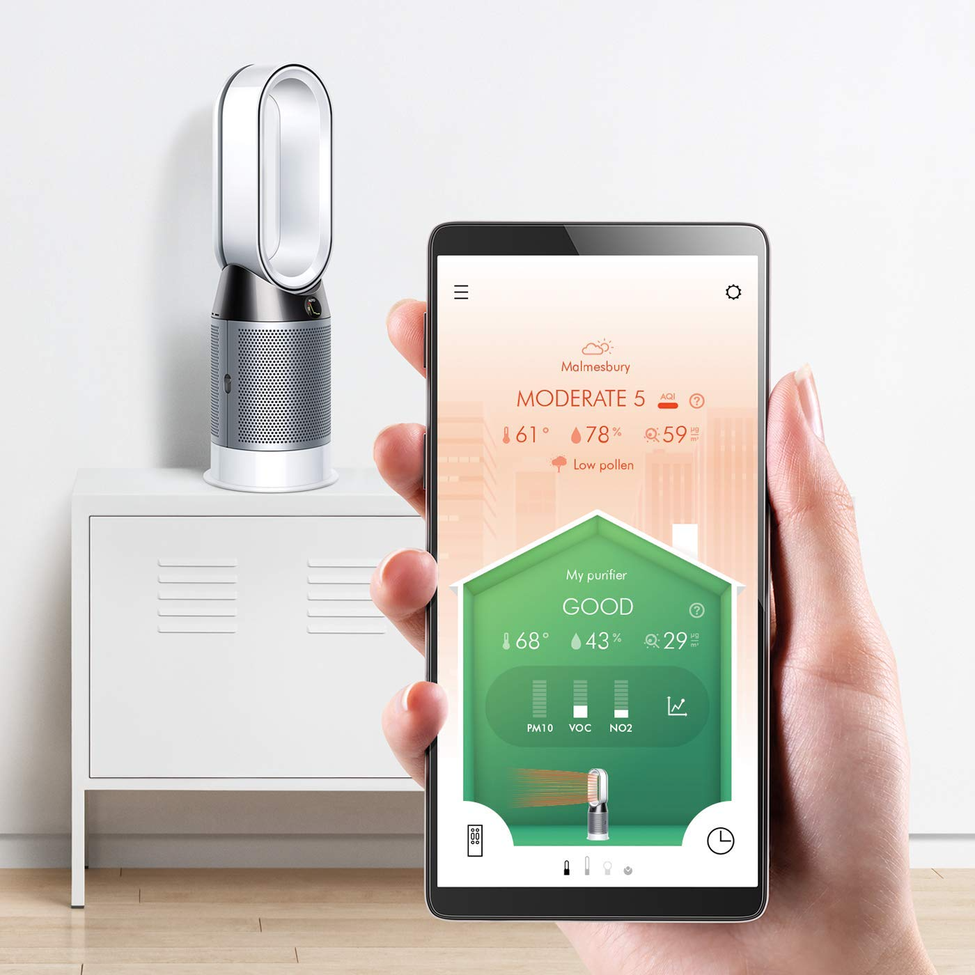 【Appliances】Dyson Pure Hot + Cool Air Purifier, Heater + Fan - HEPA Air Filter, Space Heater