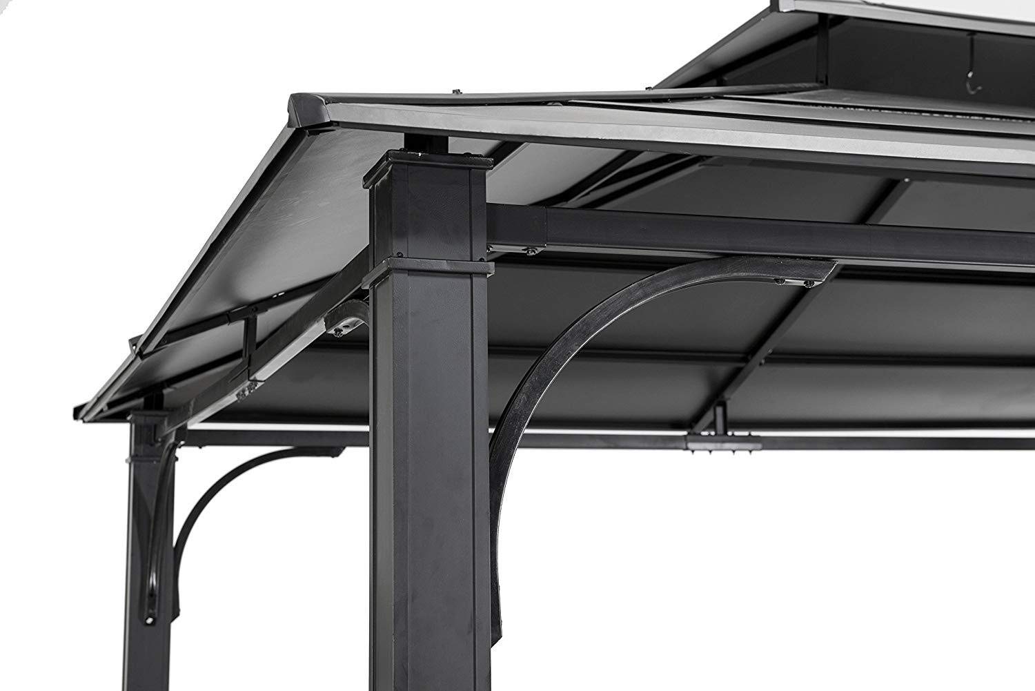 【Gazebo】10x12 Chatham Steel Hardtop Gazebo