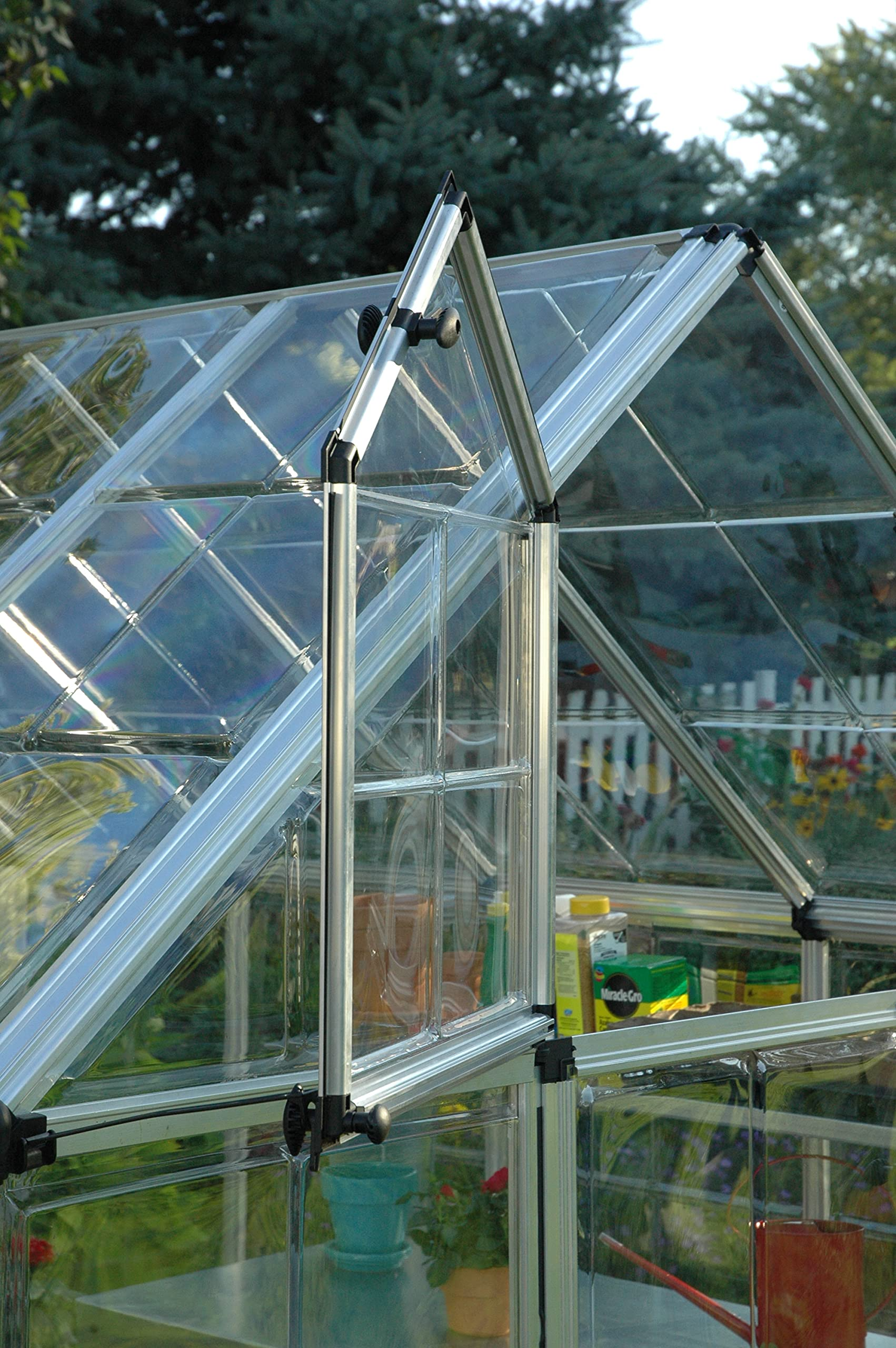 【Home&Garden】Vitavia 8x6 Venus 5000 Greenhouse - Horticultural Glass