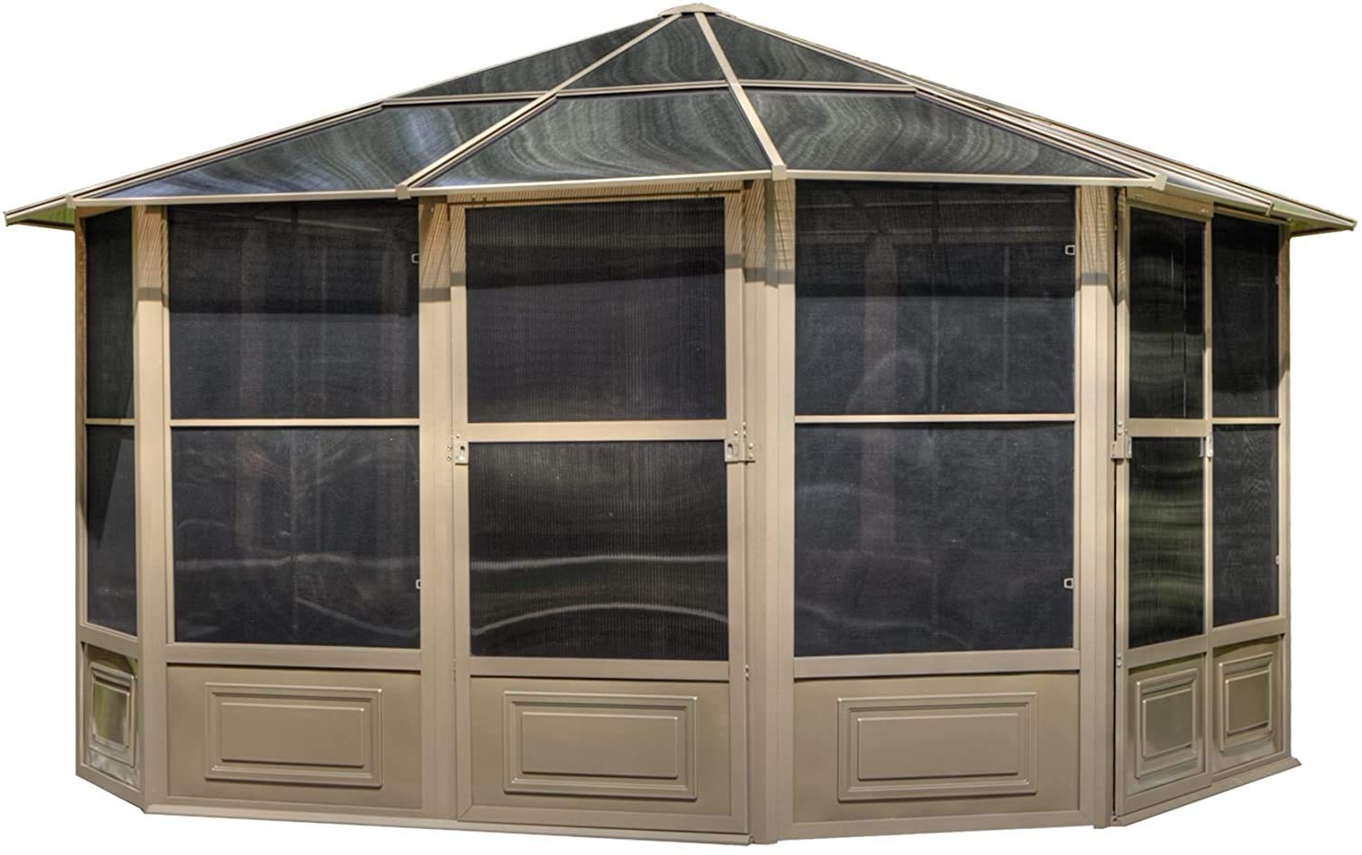 【Home&Garden】Florence Solarium 12 Ft. x 18 Ft. in Slate