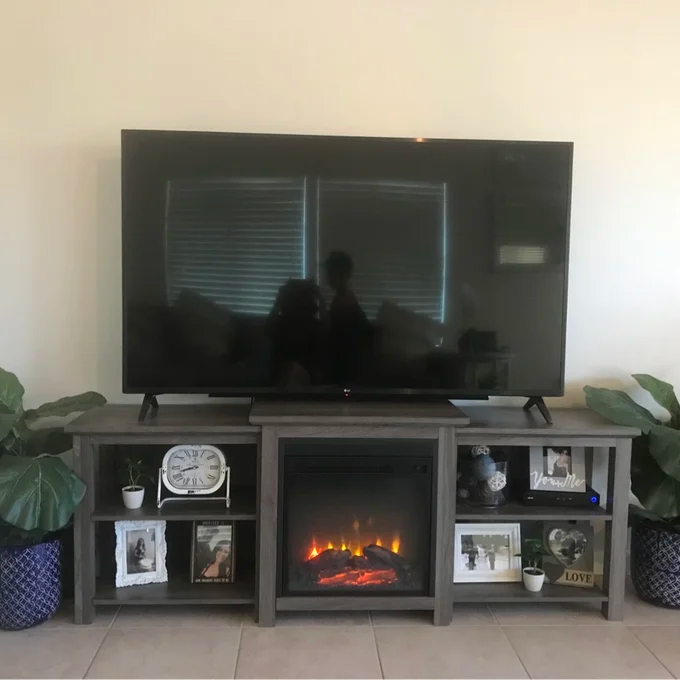 【Furniture】Woodbury TV Stand for TVs up to 78