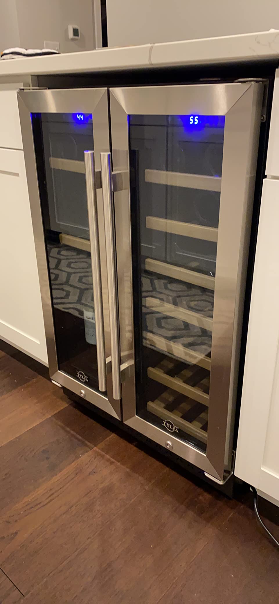 【Appliances】Tylza Beverage Refrigerator 24 Inch, 190 Can Built-in/Freestanding Beverage Cooler Fridge