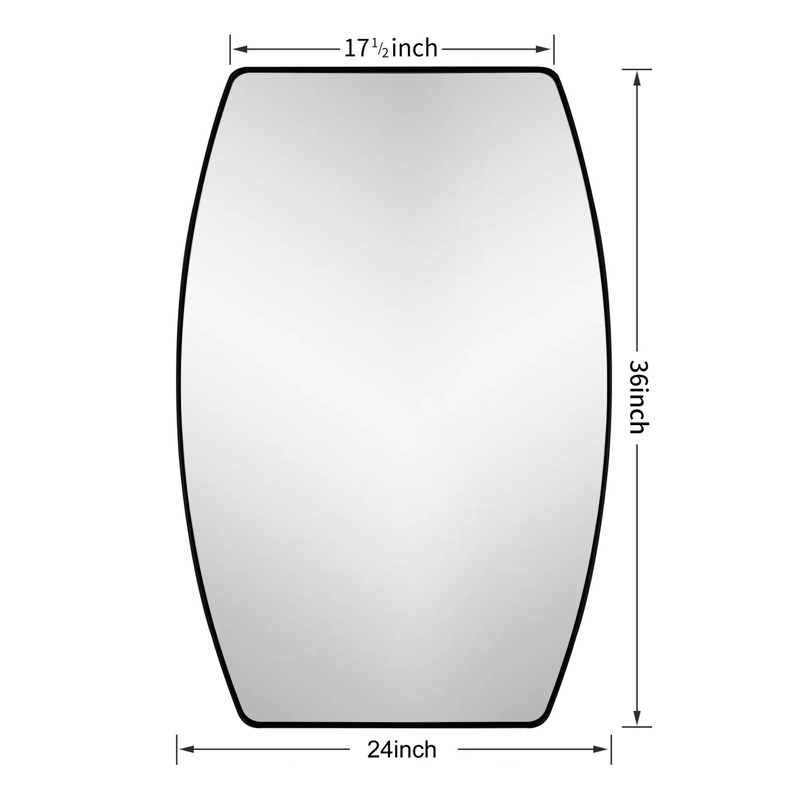 【Home Improvement】Irregular Metal Wall Mirror