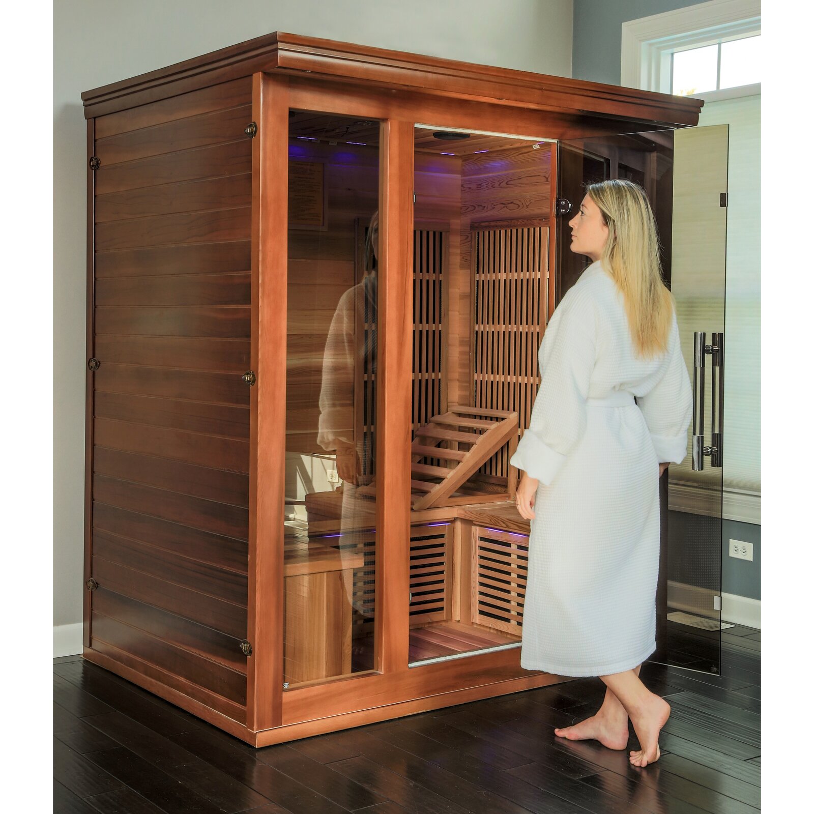 【Sports&Outdoors】Radiant Saunas 5 - Person Sauna