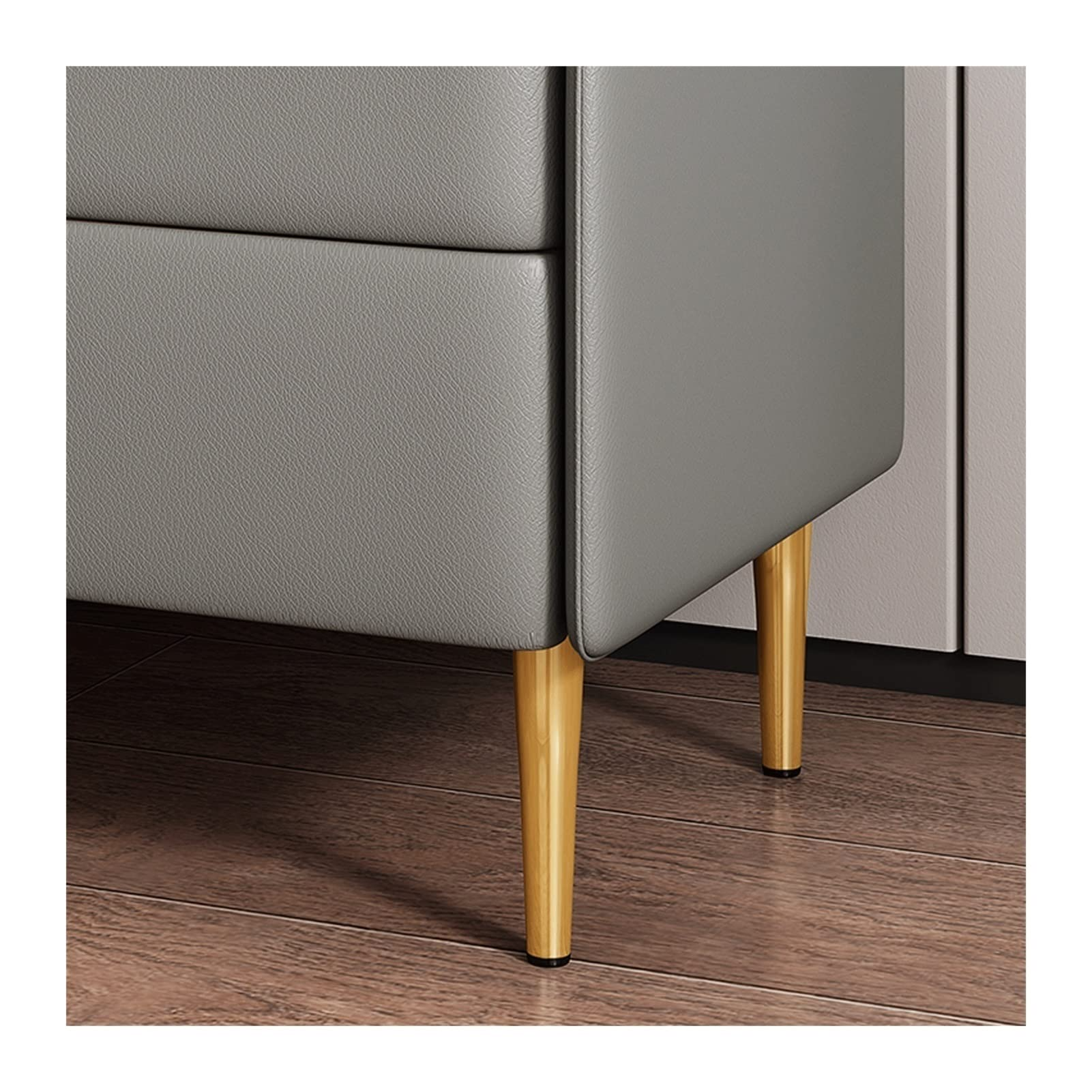 【Furniture】Night Stand with Storage Shelf Country Farmhouse Nightstand Wooden Cabinet Drawer Organizer Bedroom