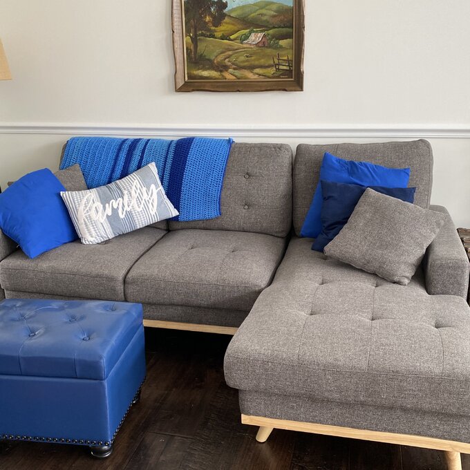 Jaheim 91'' Upholstered Sleeper Sofa