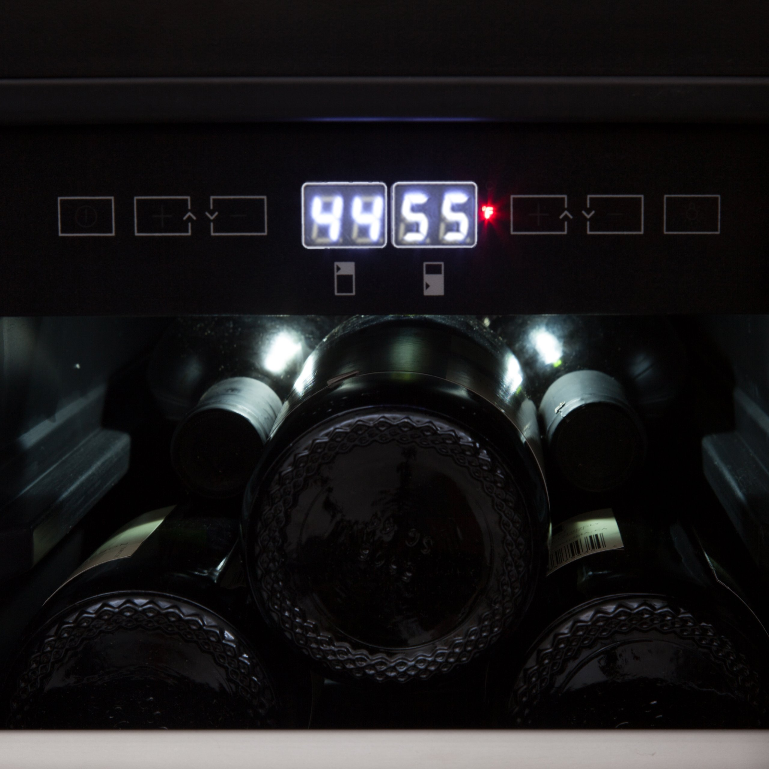 Whynter BWR-401DS 40 Bottle Stainless Steel Dual Zone Built Wine Refrigerators- with Seamless Doors