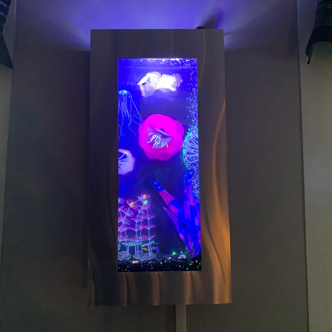 【Pet】Angelica 4 Gallon Rectangle Aquarium Tank