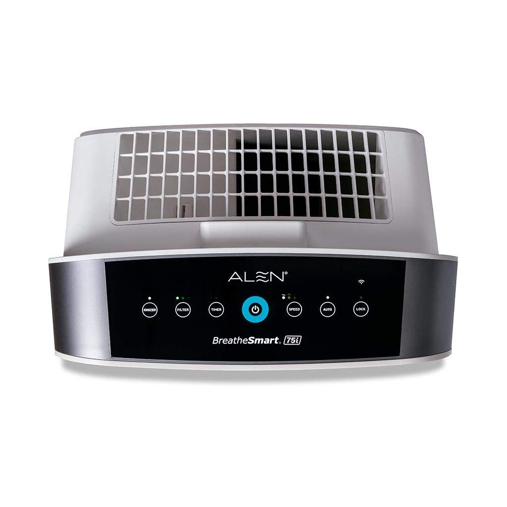 【Appliances】Alen BreatheSmart 75i Large Room Air Purifier, Medical Grade Filtration H13 True HEPA