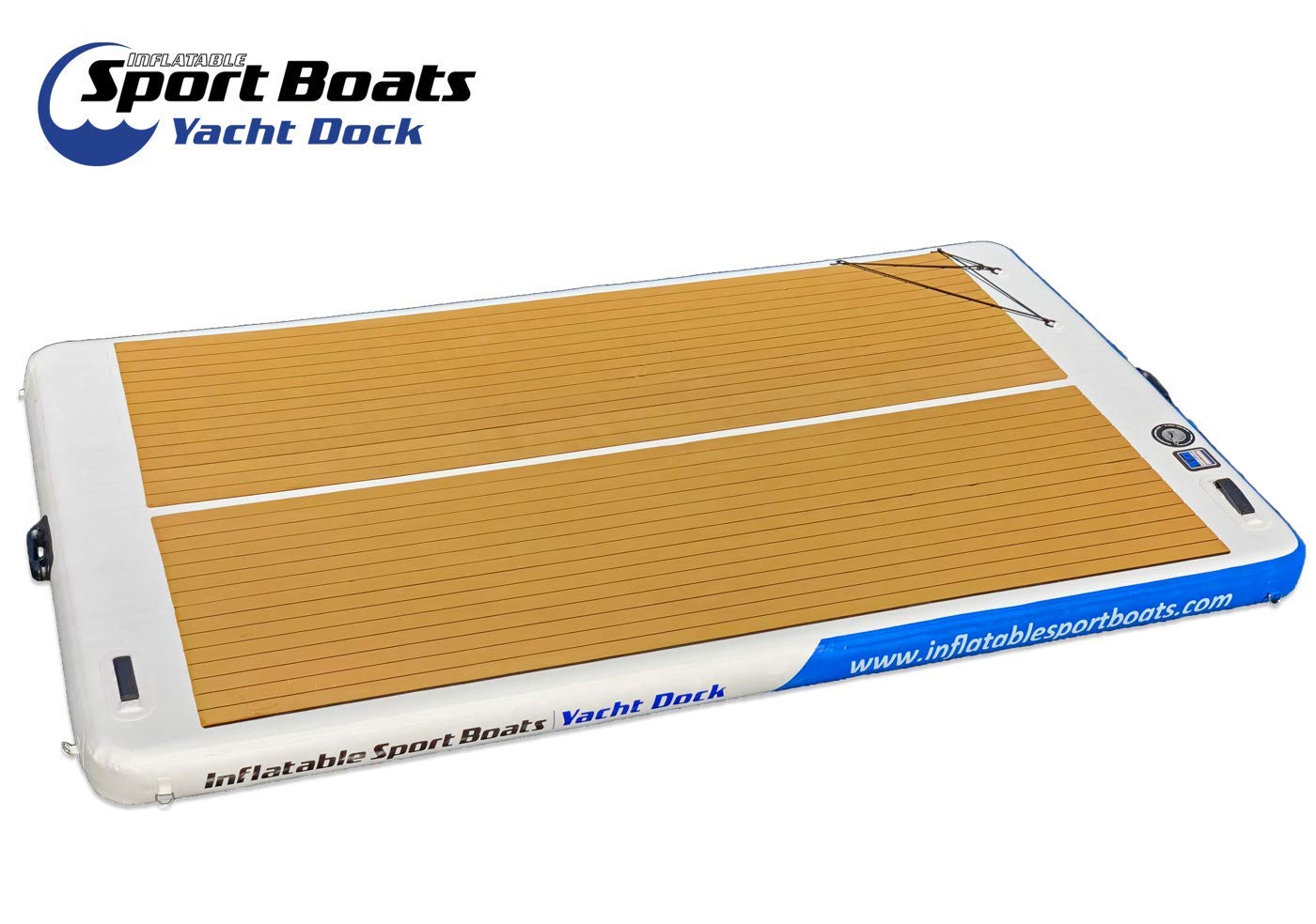 【Sports&Outdoors】Inflatable Sport Boats Yacht Dock 10x6x6 inches Thick Inflatable Dock Floating Platform