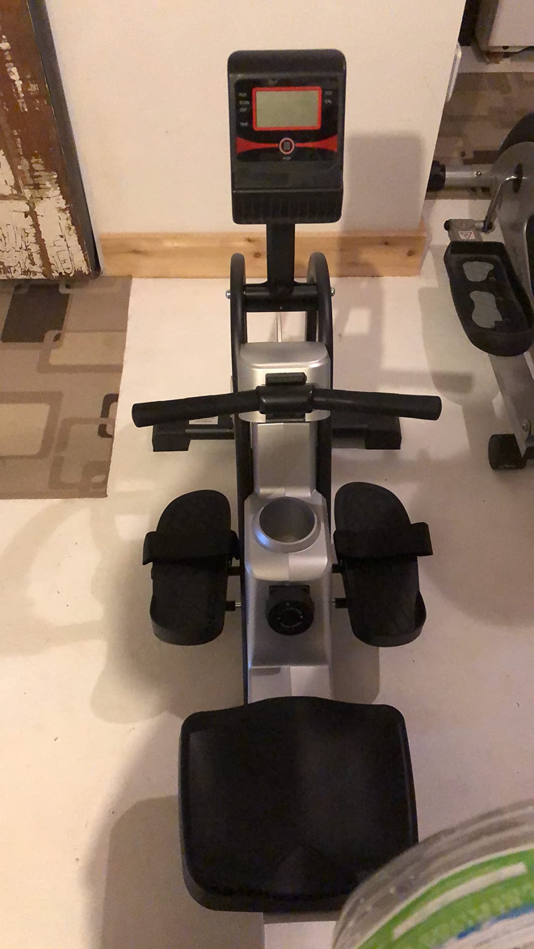 【Sports&Outdoors】Magnetic Rower Rowing Machine with LCD Display 300LB Weight Capacity Row Machine Exercise Rower