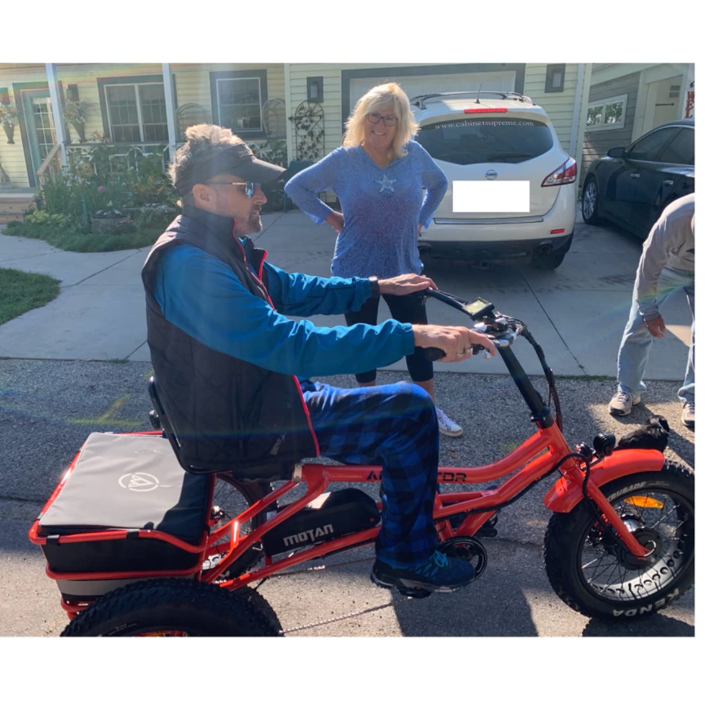 【Sports&Outdoors】Addmotor Motan Electric Trike Adults, 85 MI, 20