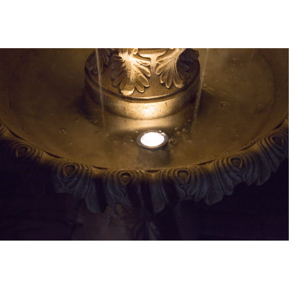 【Décor】Kenroy Home Ibiza Water Fountain, Outdoor Floor Fountain, Sandstone