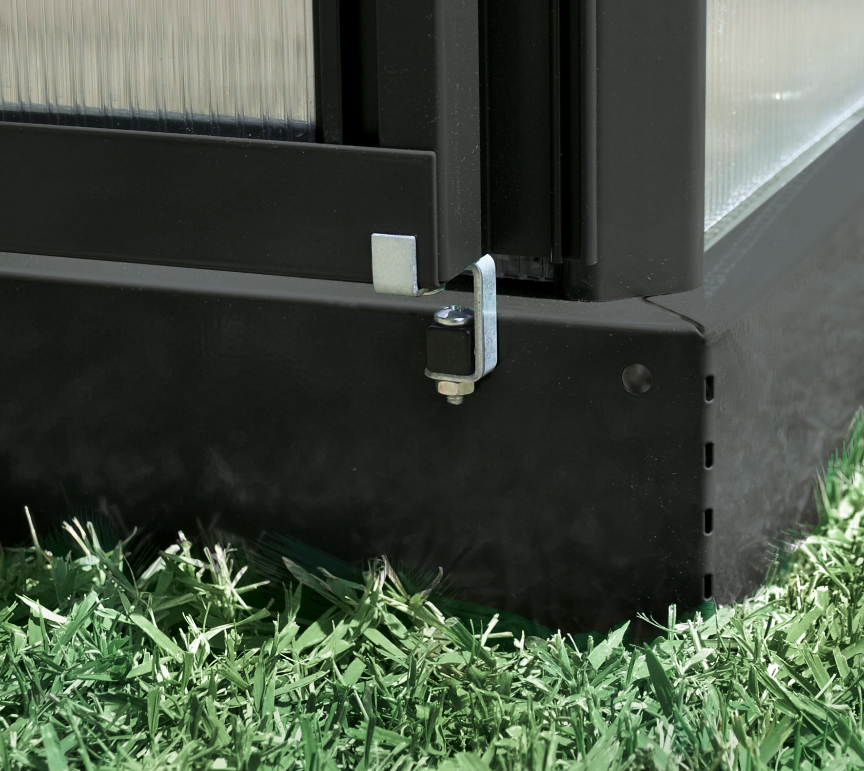 【Home&Garden】Four Season Chalet, 12 x 8 x 9, Charcoal Gray